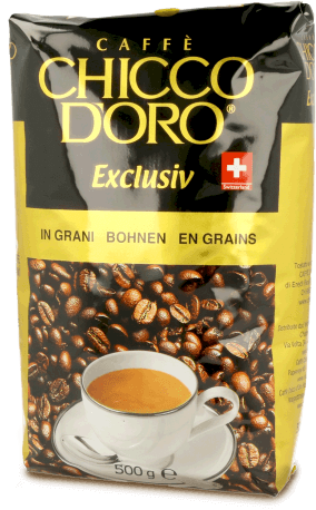 Chicco d'Oro Exclusiv, Kaffee Espresso 500g Bohnen