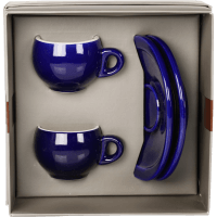 Danesi Espressotassen Set Duo Blau - 2 Tassen
