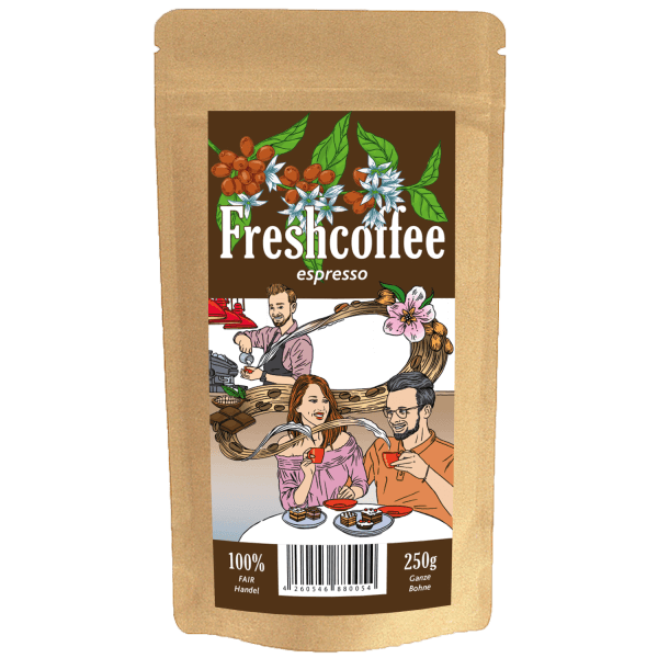 Freshcoffee Espresso 250g Bohnen