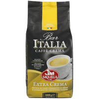 Saquella Caffé Bar Italia Extra Crema 1kg Bohnen