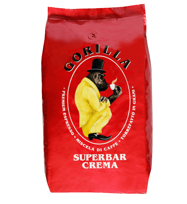 Gorilla Super Bar Crema 1kg Bohnen