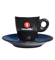 Mocambo Milchkaffee Tasse BLACK Edition