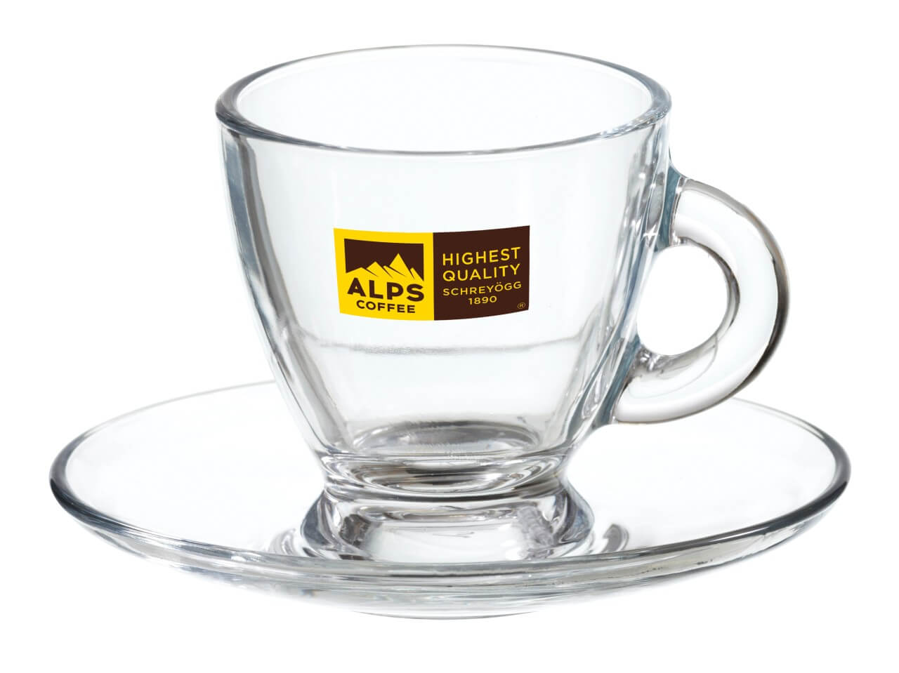 ALPS Coffee - Schreyögg Espressotasse aus Glas