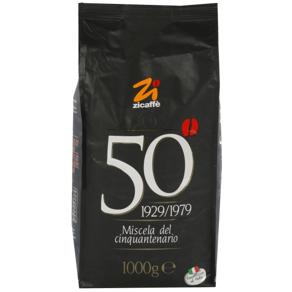 Zicaffe Cinquantenario Kaffee Espresso 1kg Bohnen