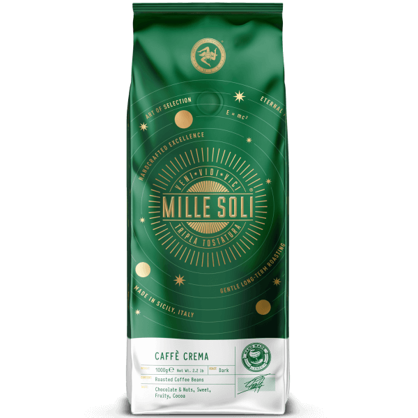 MilleSoli Crema Kaffee Espresso 1kg Bohnen