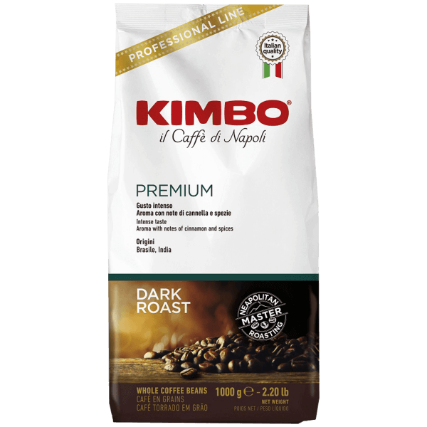 Kimbo Premium 1kg Bohnen