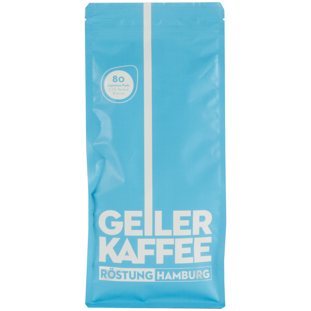 Geiler Kaffee Röstung Hamburg ESE Pads ohne Alu-Umverpackung